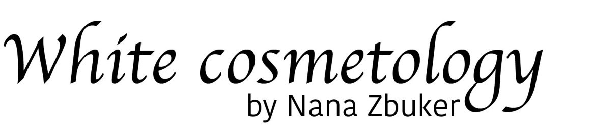 white cosmetology by nana zbuker