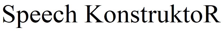 speech konstruktor