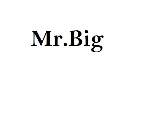 mr big