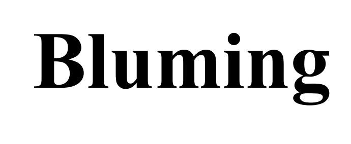 bluming