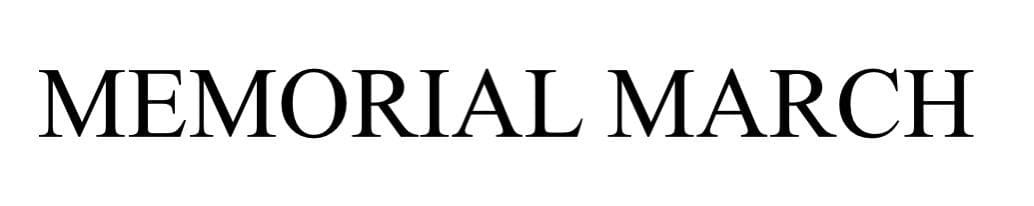 memorial march