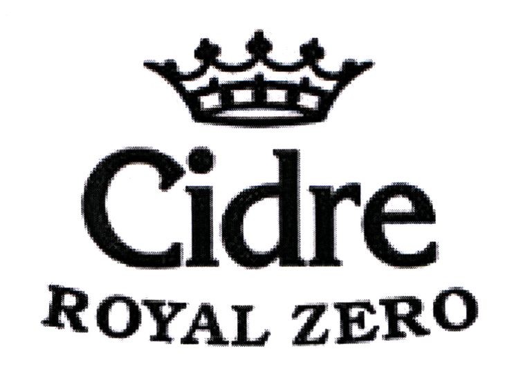 cidre royal zero