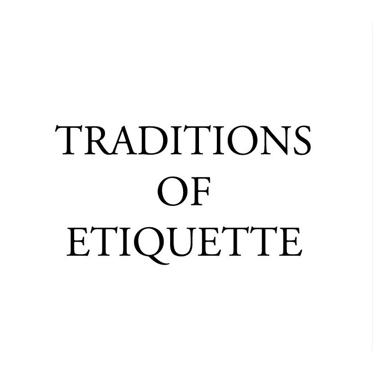 tradition of etiquette