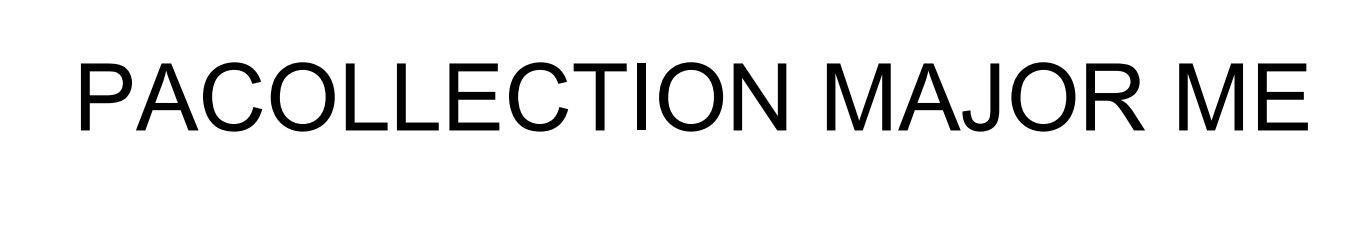 pacollection major me
