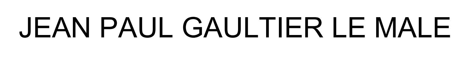 jean paul gaultier le male