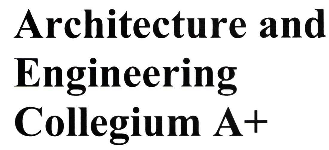 architecture and engineering collegium a+