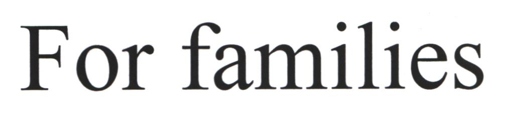 for families