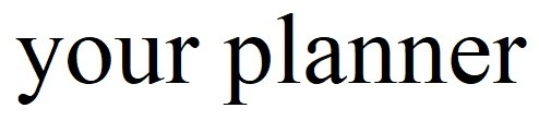 your planner