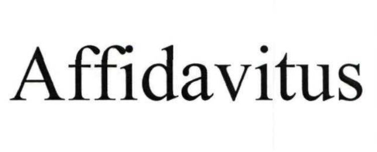 affidavitus