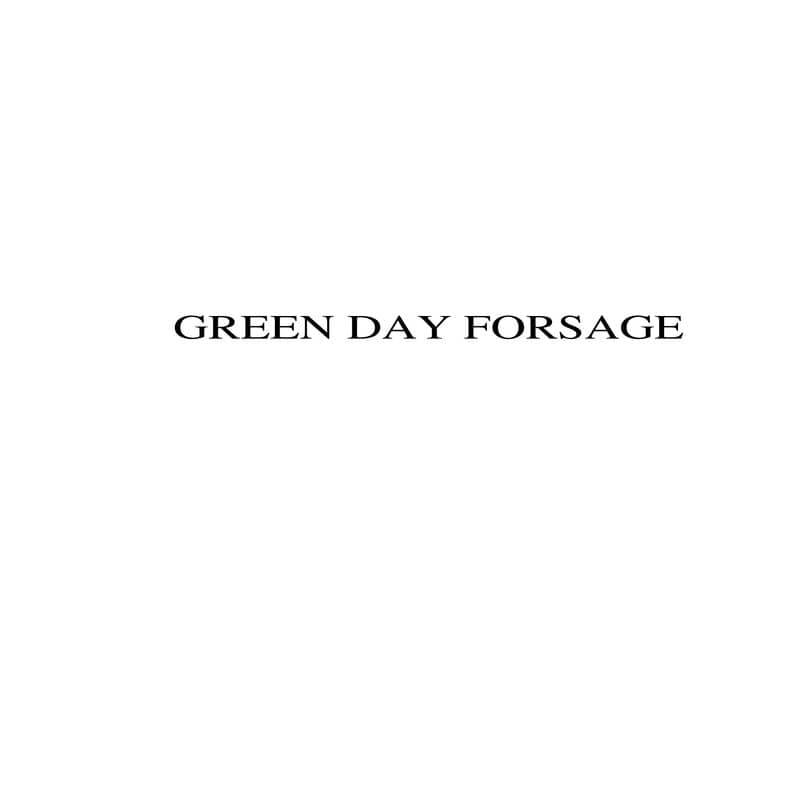 green day forsage