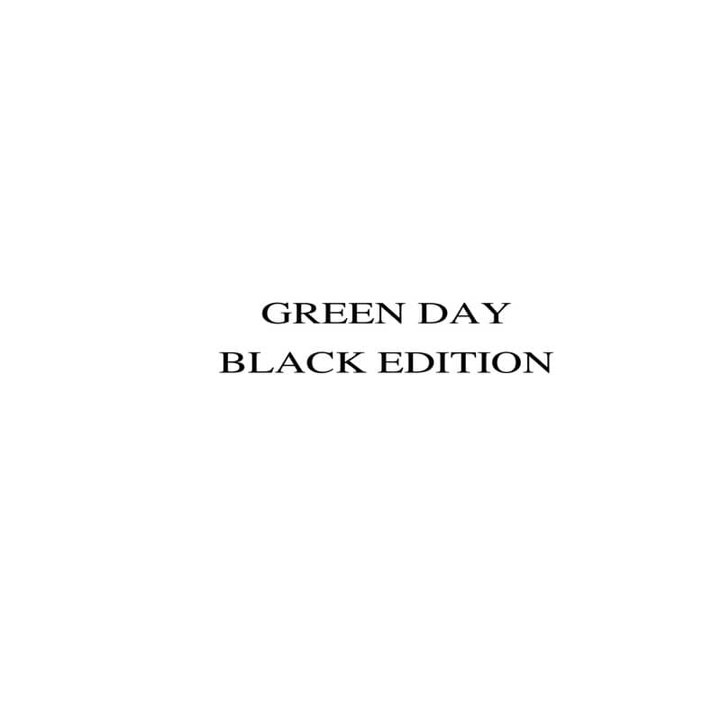 green day black edition