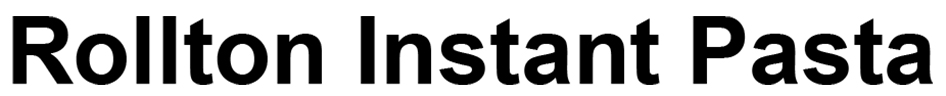 rollton instant pasta