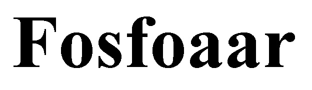 fosfoaar