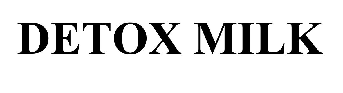 detox milk