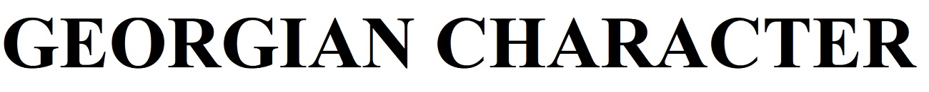 georgian character