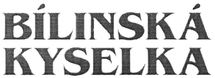 bilinska kyselka