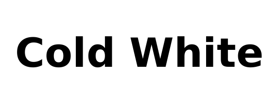cold white