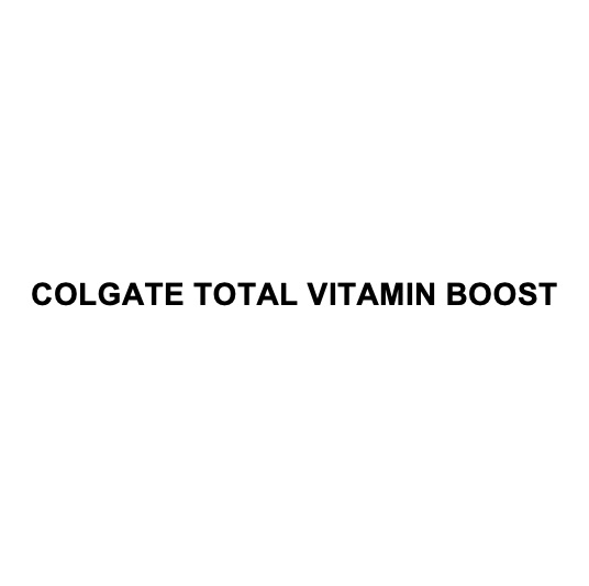 colgate total vitamin boost