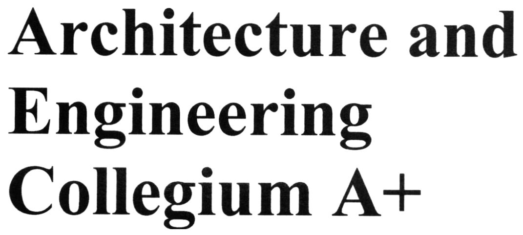 architecture and engineering collegium a+