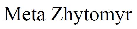 meta zhytomyr