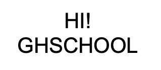 hi! ghschool