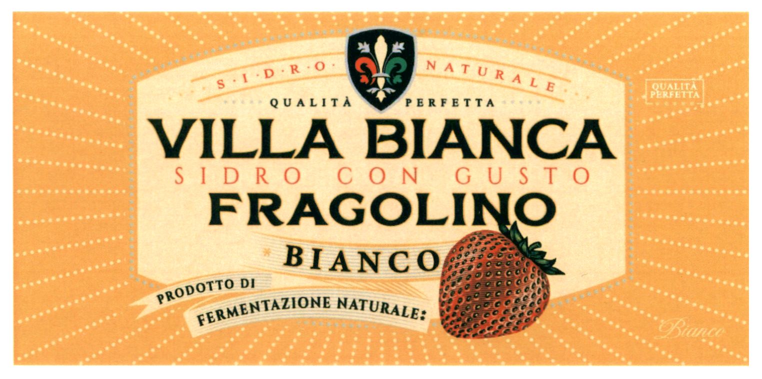 villa bianca sidro con gusto fragolino