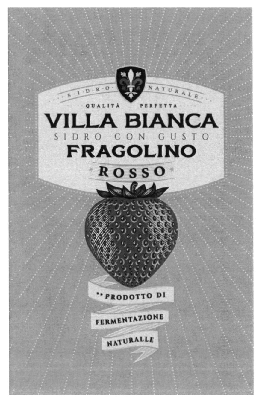 villa bianca sidro con gusto fragolino
