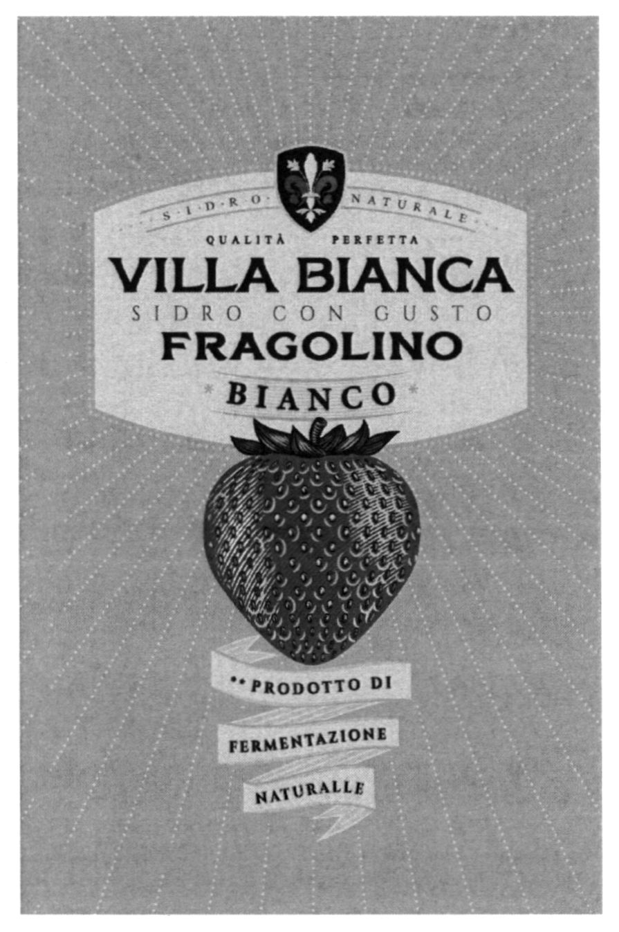 villa bianca sidro con gusto fragolino