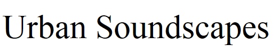 urban soundscapes