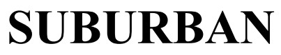 suburban