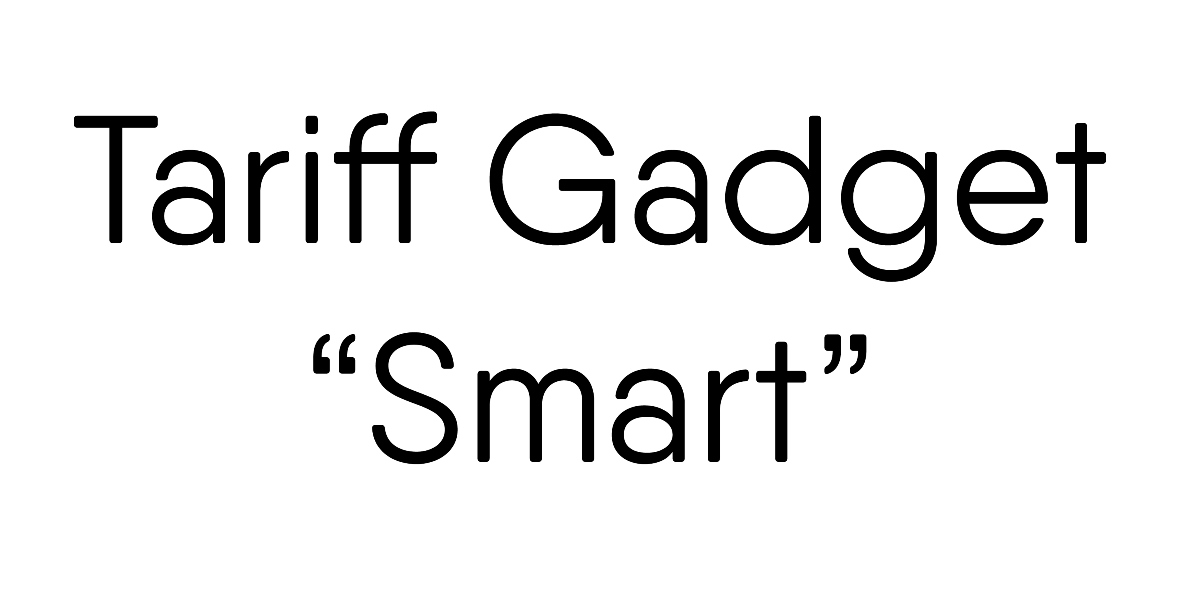 tariff gadget "smart"