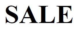 sale