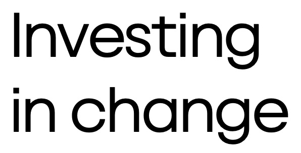 investing in change