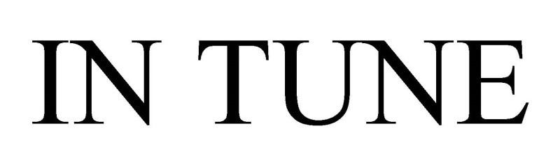 in tune