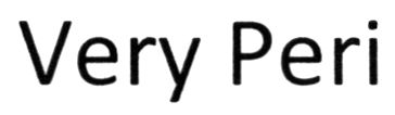very peri