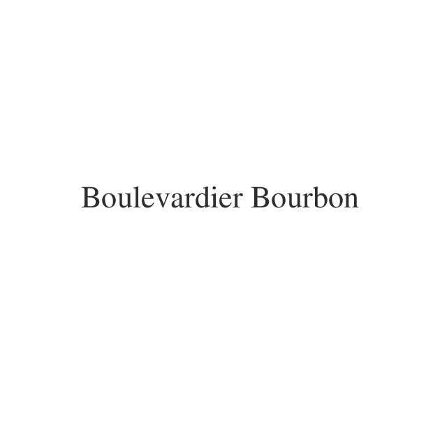 boulevardier bourbon