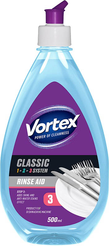 adds shine and anti water stains effect