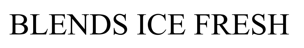 blends ice fresh