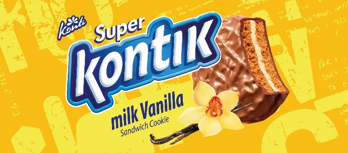 milk vanilla sandwich cookie
