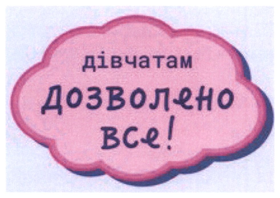 дівчатам дозволено все