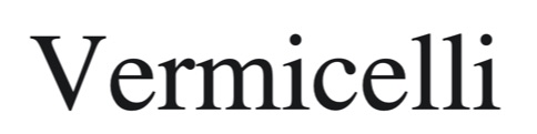 vermicelli