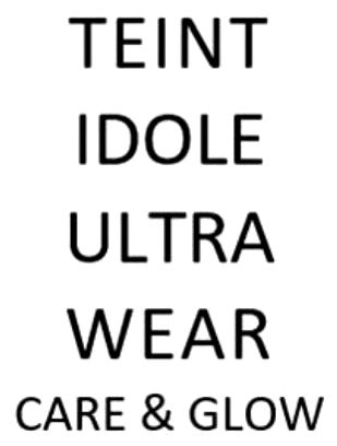 teint idole ultra wear care & glow