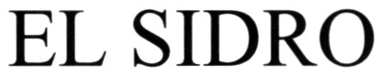 el sidro