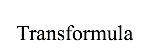 transformula