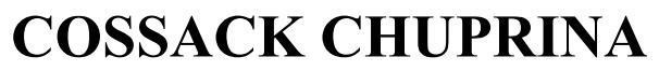 cossack chuprina
