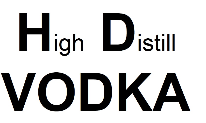 high distill vodka