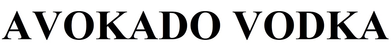 avokado vodka