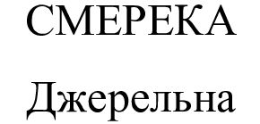 смерека джерельна