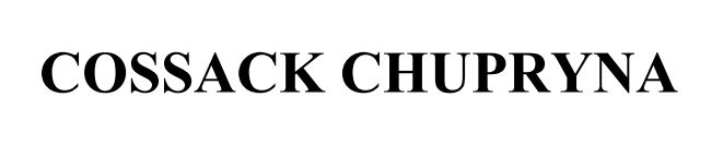 cossack chupryna