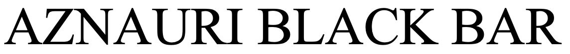aznauri black bar